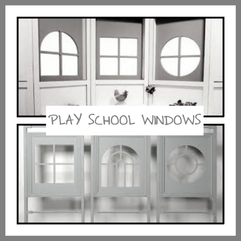 BBC PLAY SCHOOL WINDOWS