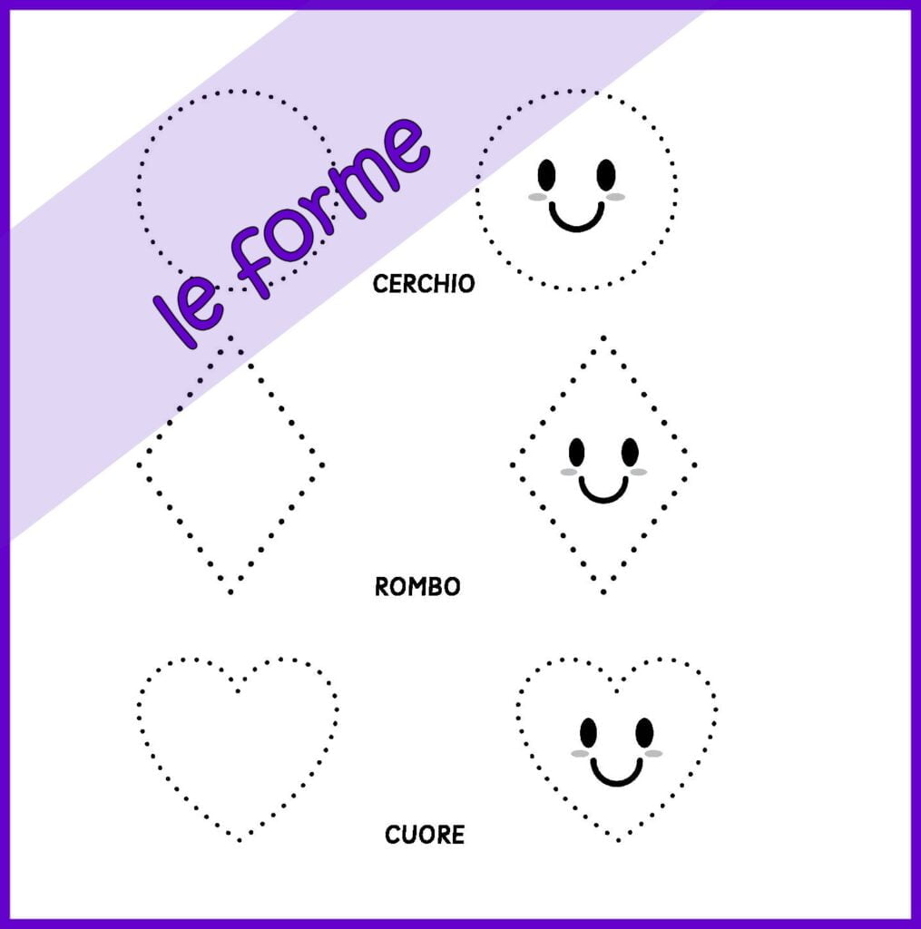 LE FORME SCHEDA DIDATTICA