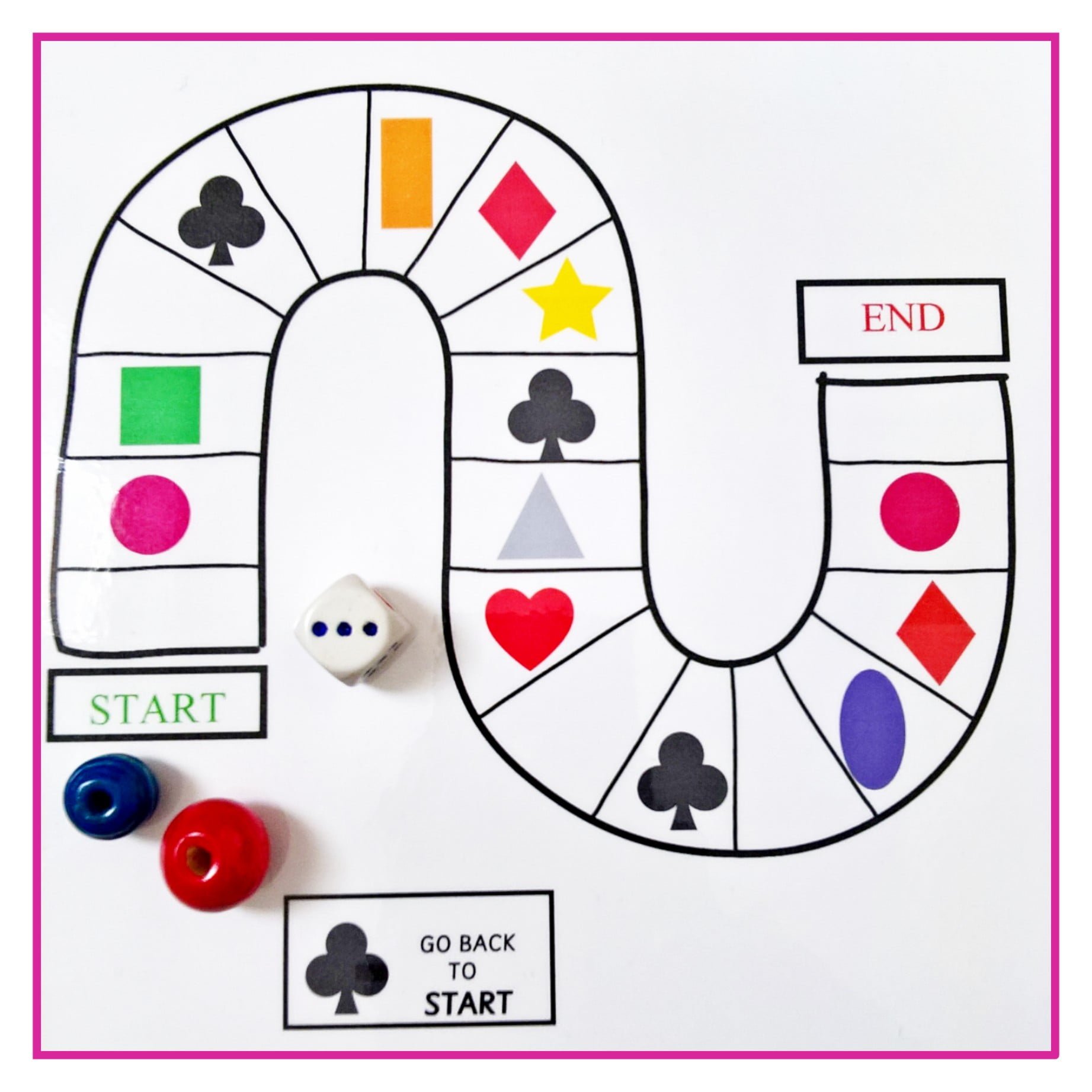THE SHAPES BOARD GAME