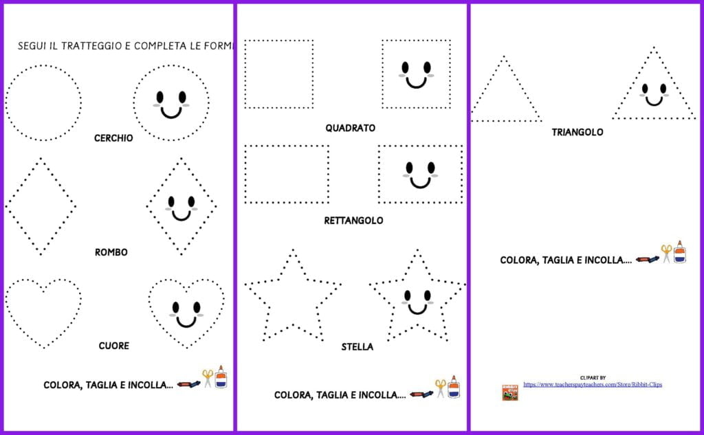 LE FORME SCHEDA DIDATTICA