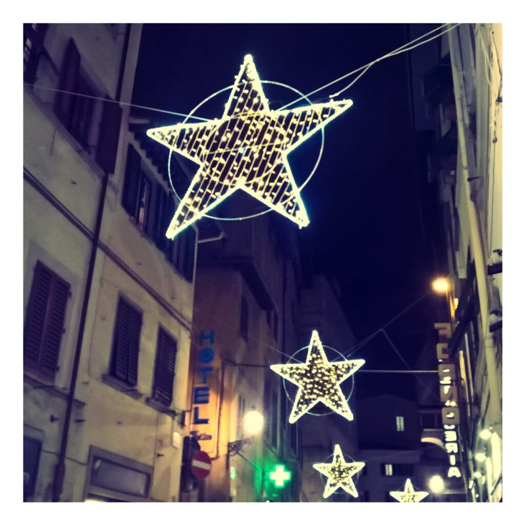 CITY LIGHTS FLORENCE DECEMBER 2017