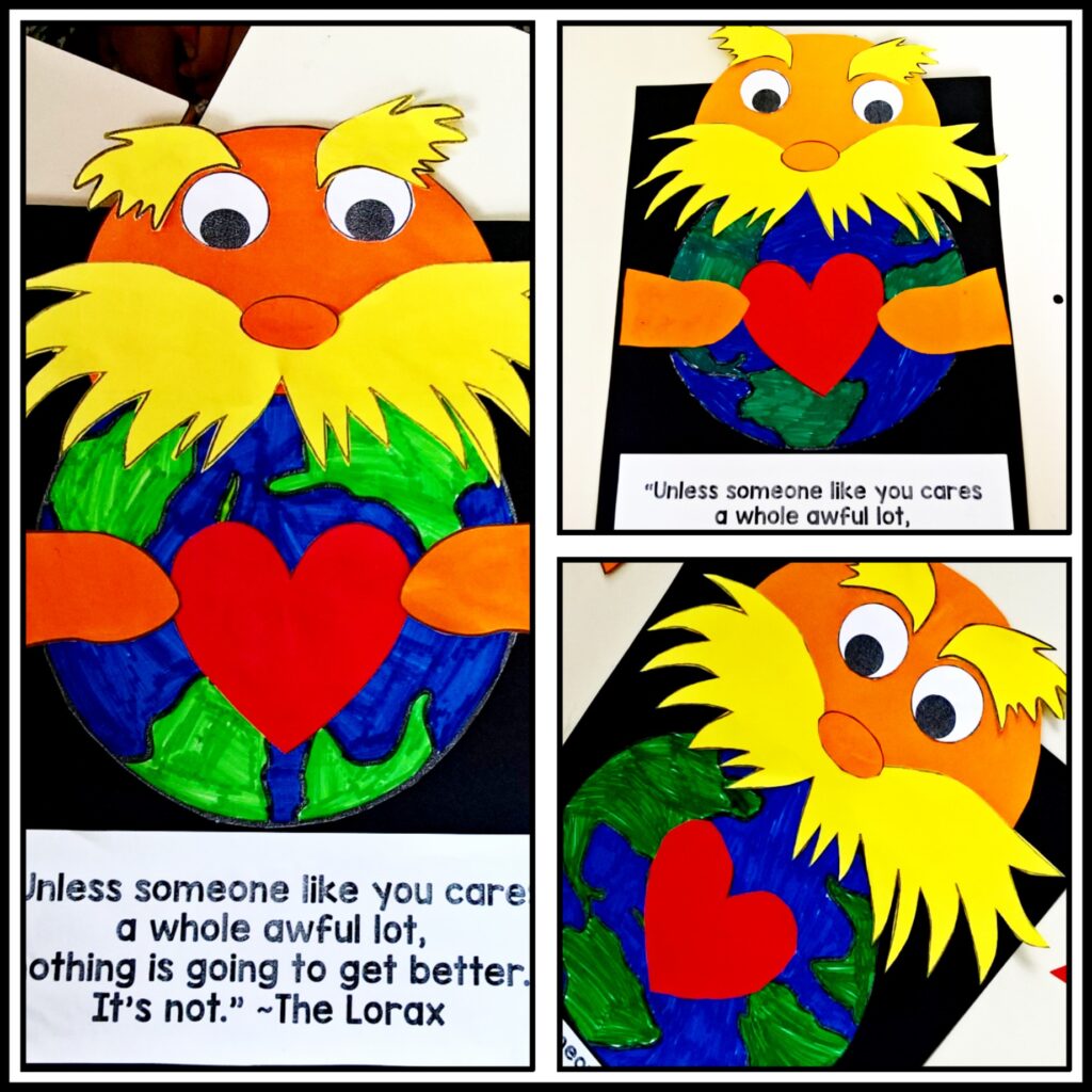 THE LORAX EARTH DAY ACTIVITY