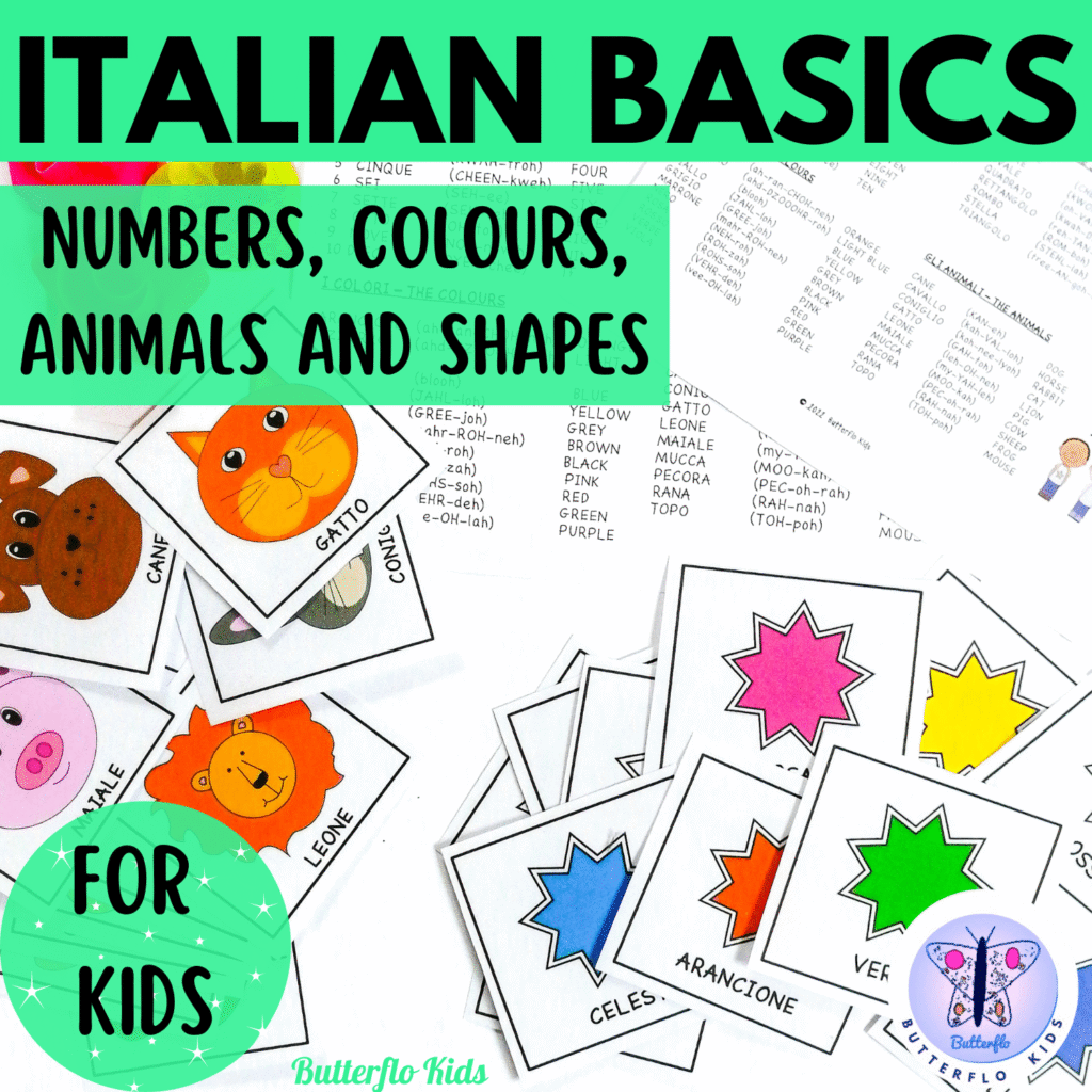 Italian basics for kids