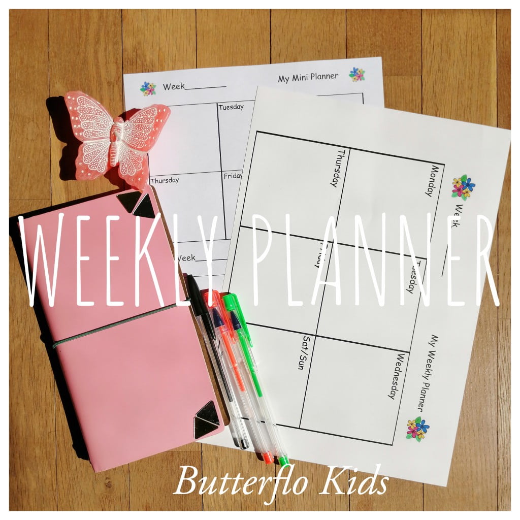 weekly planners 