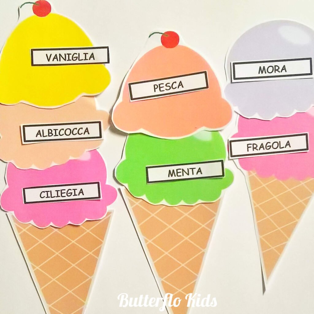 gelato italiano i gusti