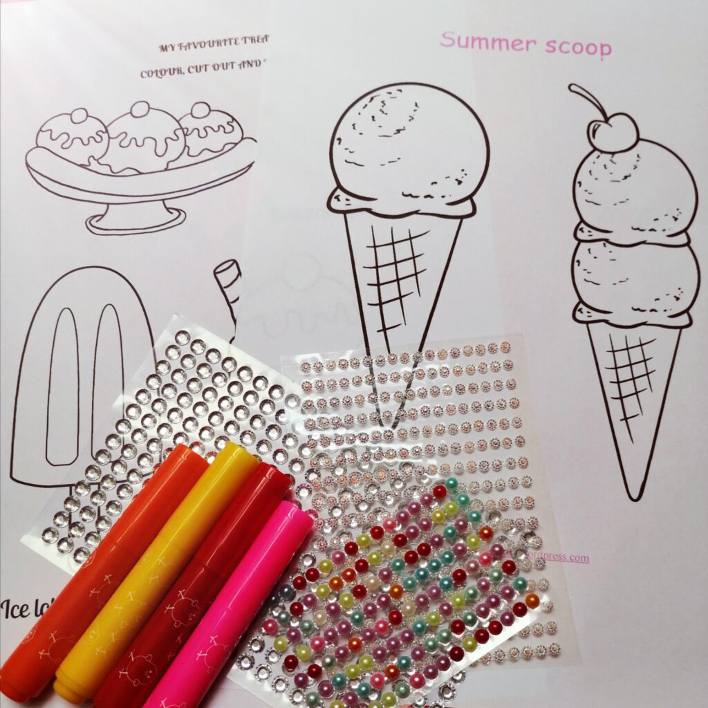 ice cream activity