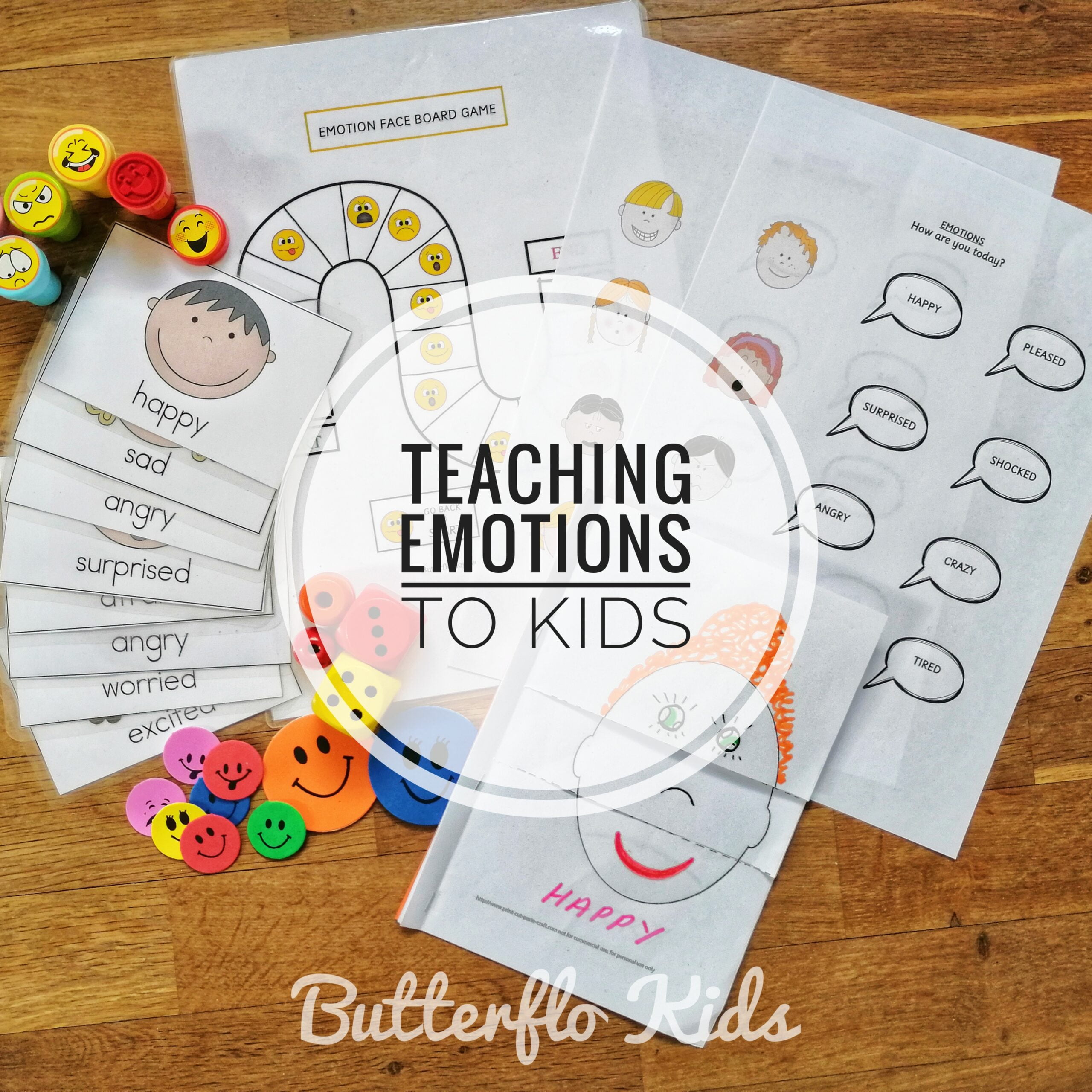 teaching emotions to kids