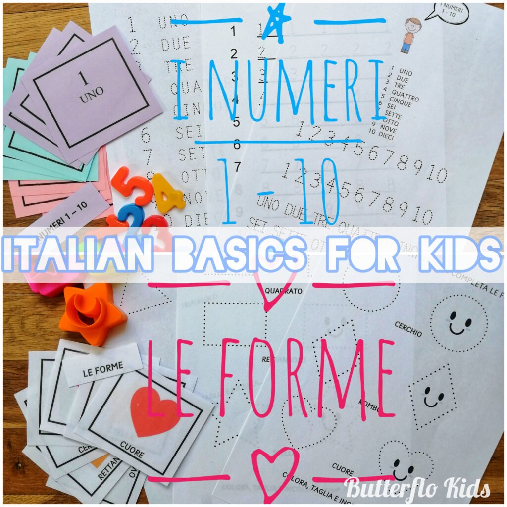 Italian basics for kids