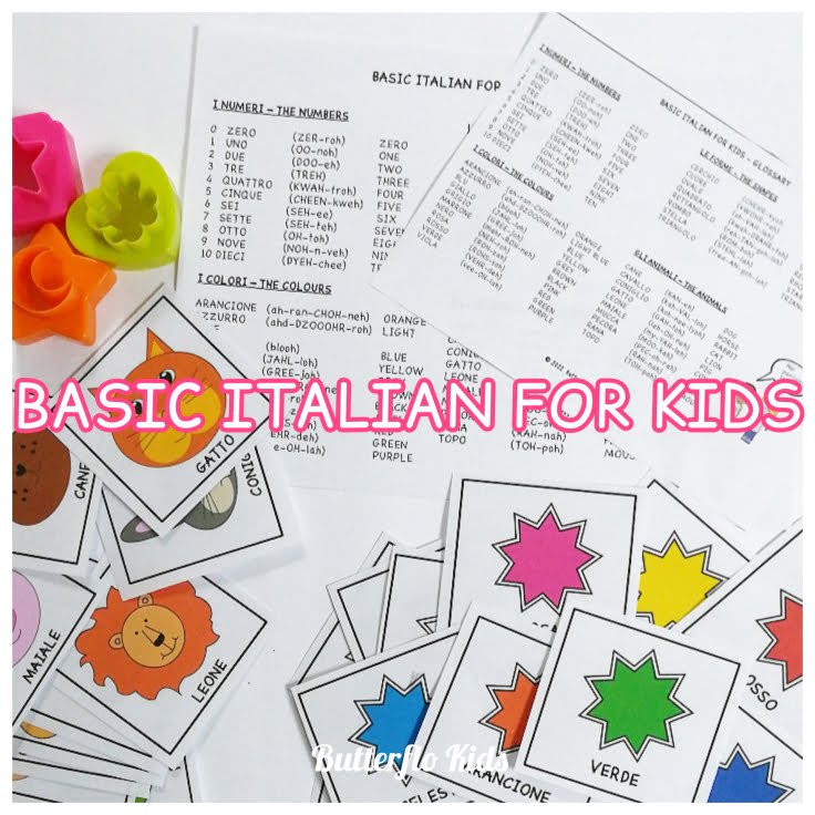 basic Italian for kids