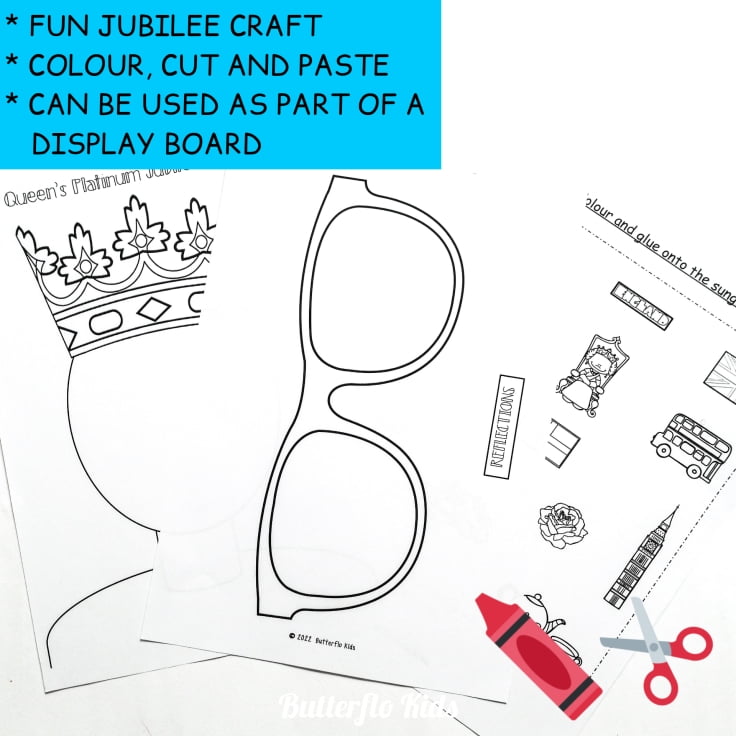 the queens platinum jubilee craft templates