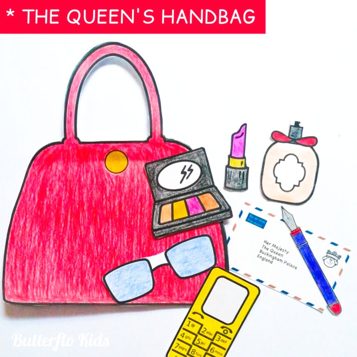 whats inside the queens handbag