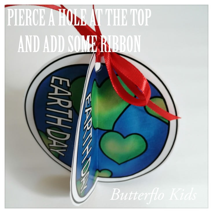 earth day mini globe craft