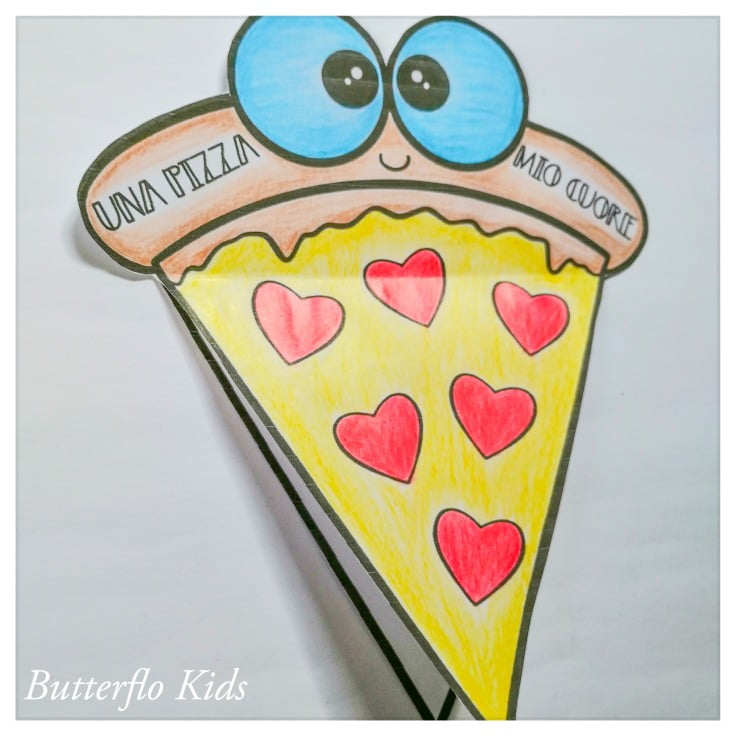 una pizza mio cuore