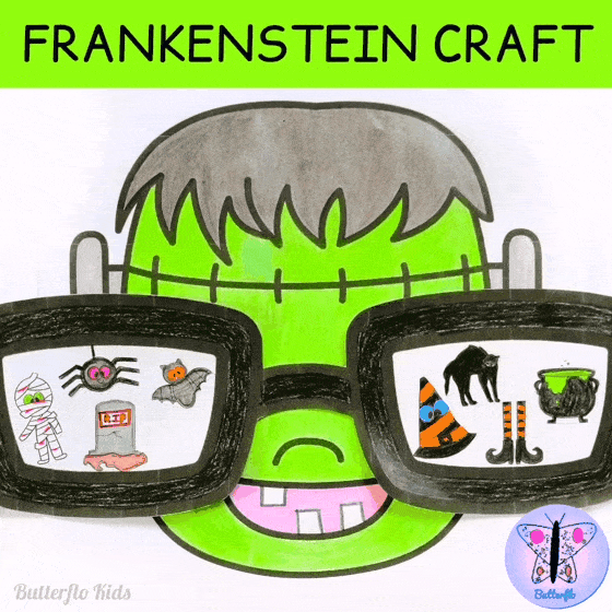 Halloween Frankenstein craft