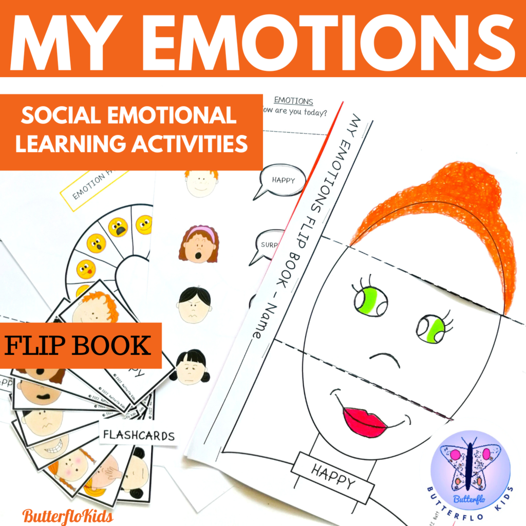 my emotions flip book