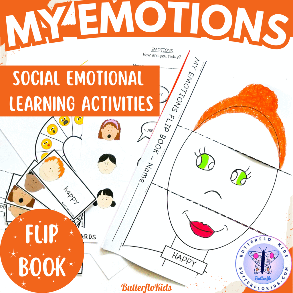 emotions flip book