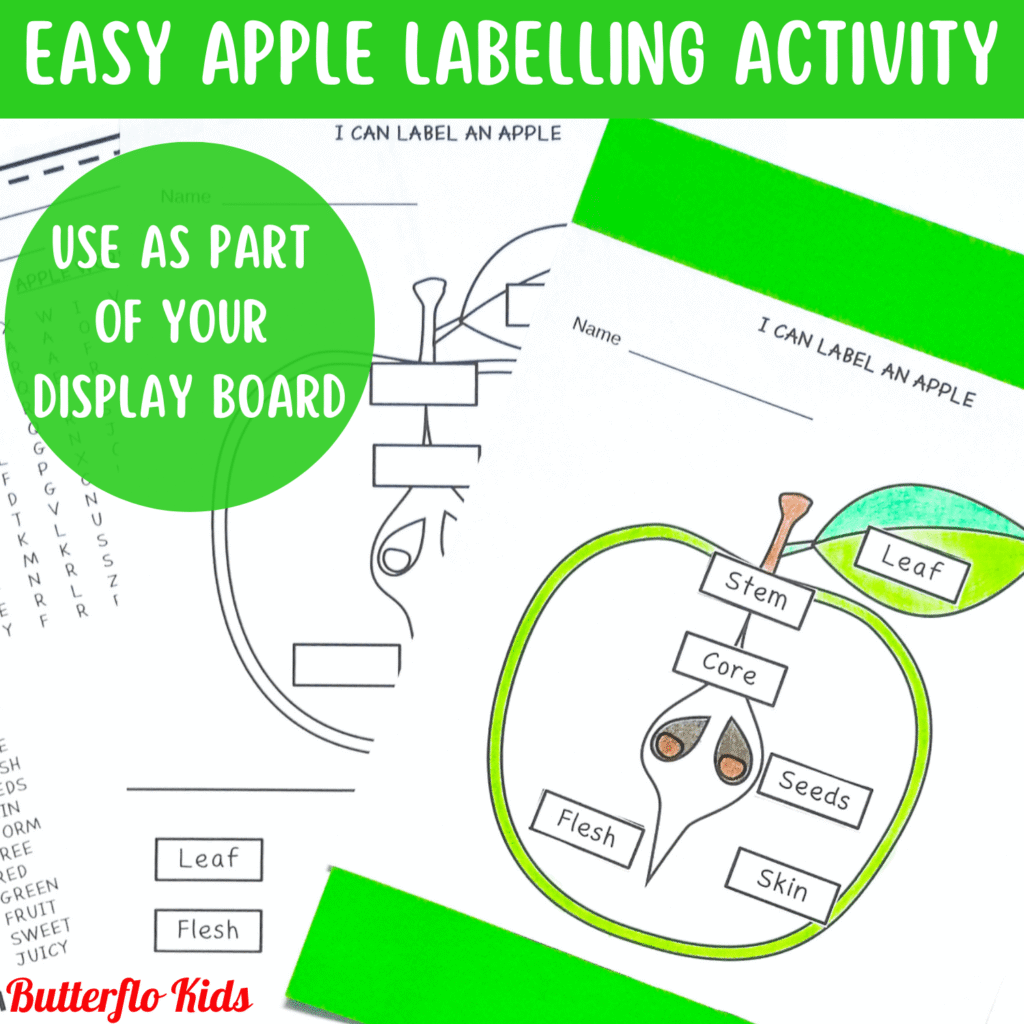 apple labelling activity