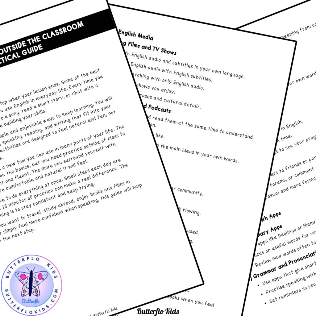 learning english outside the classroom pdf