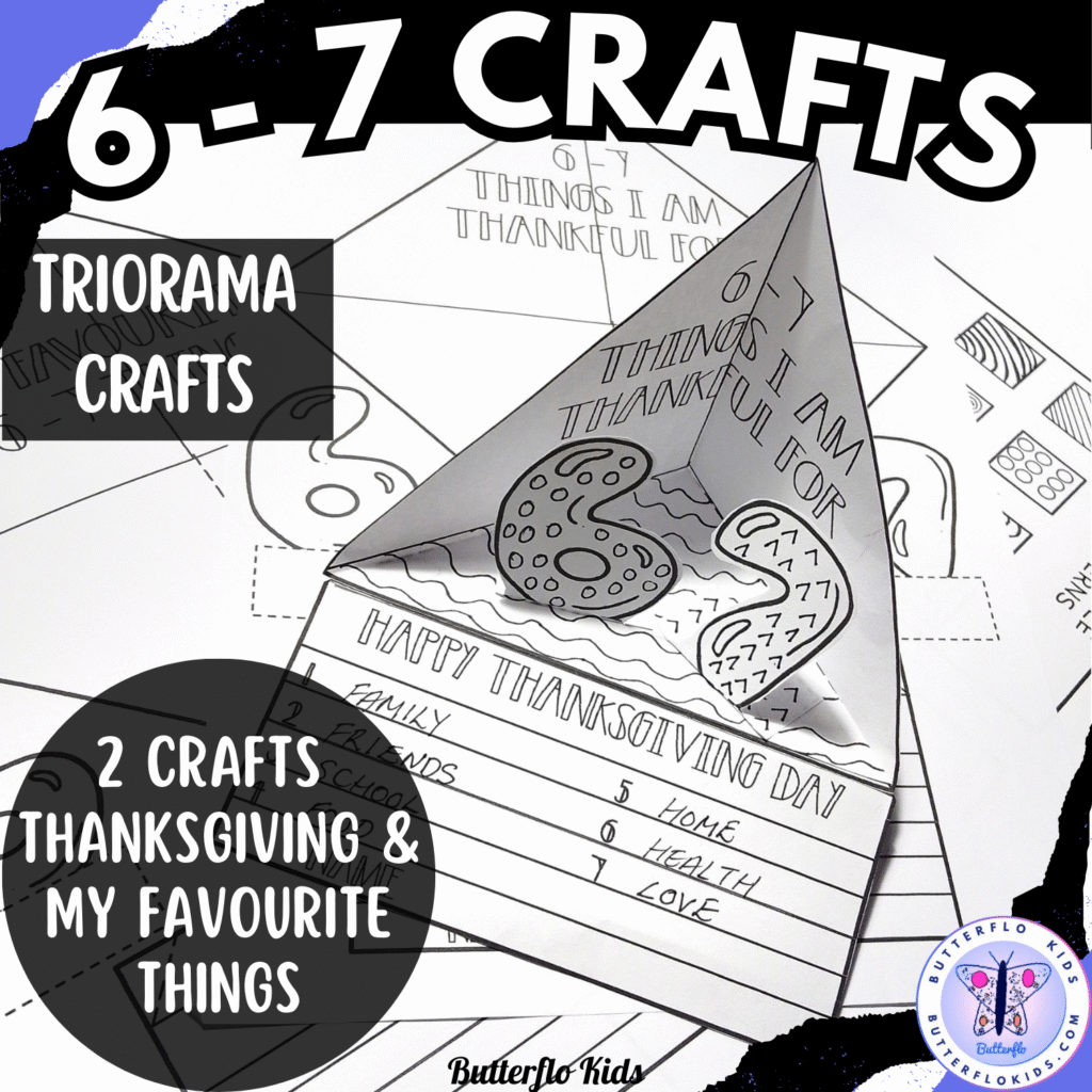 67 triorama crafts thanksgiving my favourite things