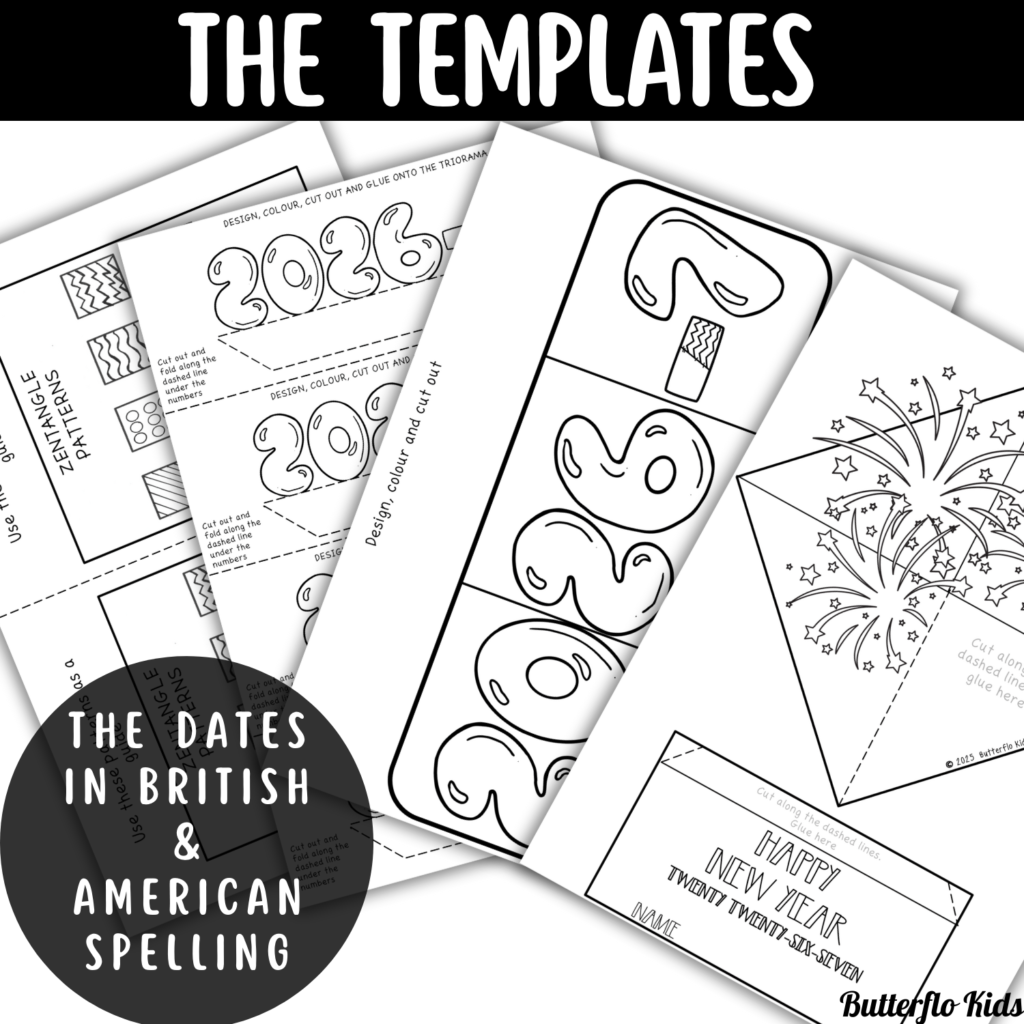new year 2026-7 triorama templates
