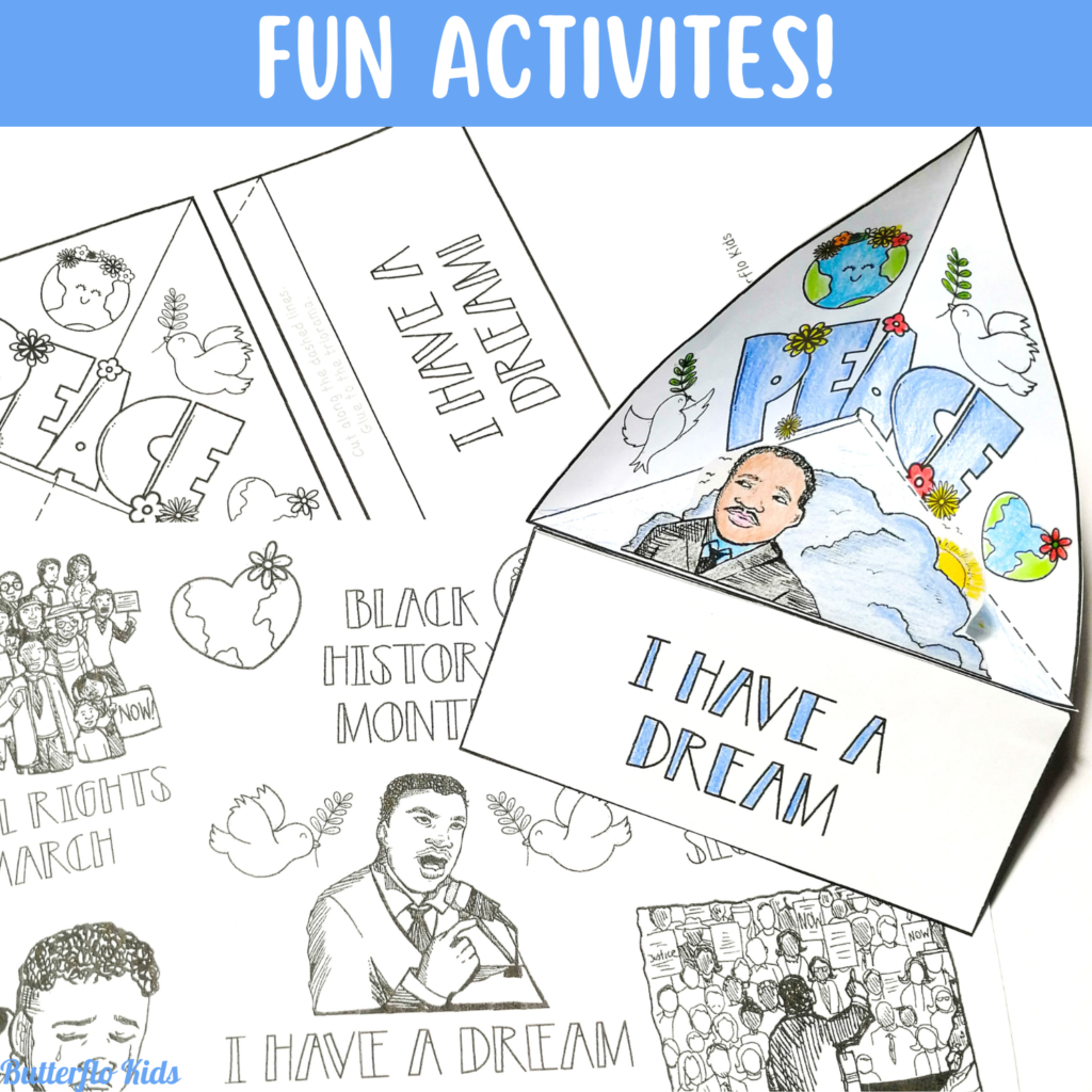 martin luther king jr fun activities