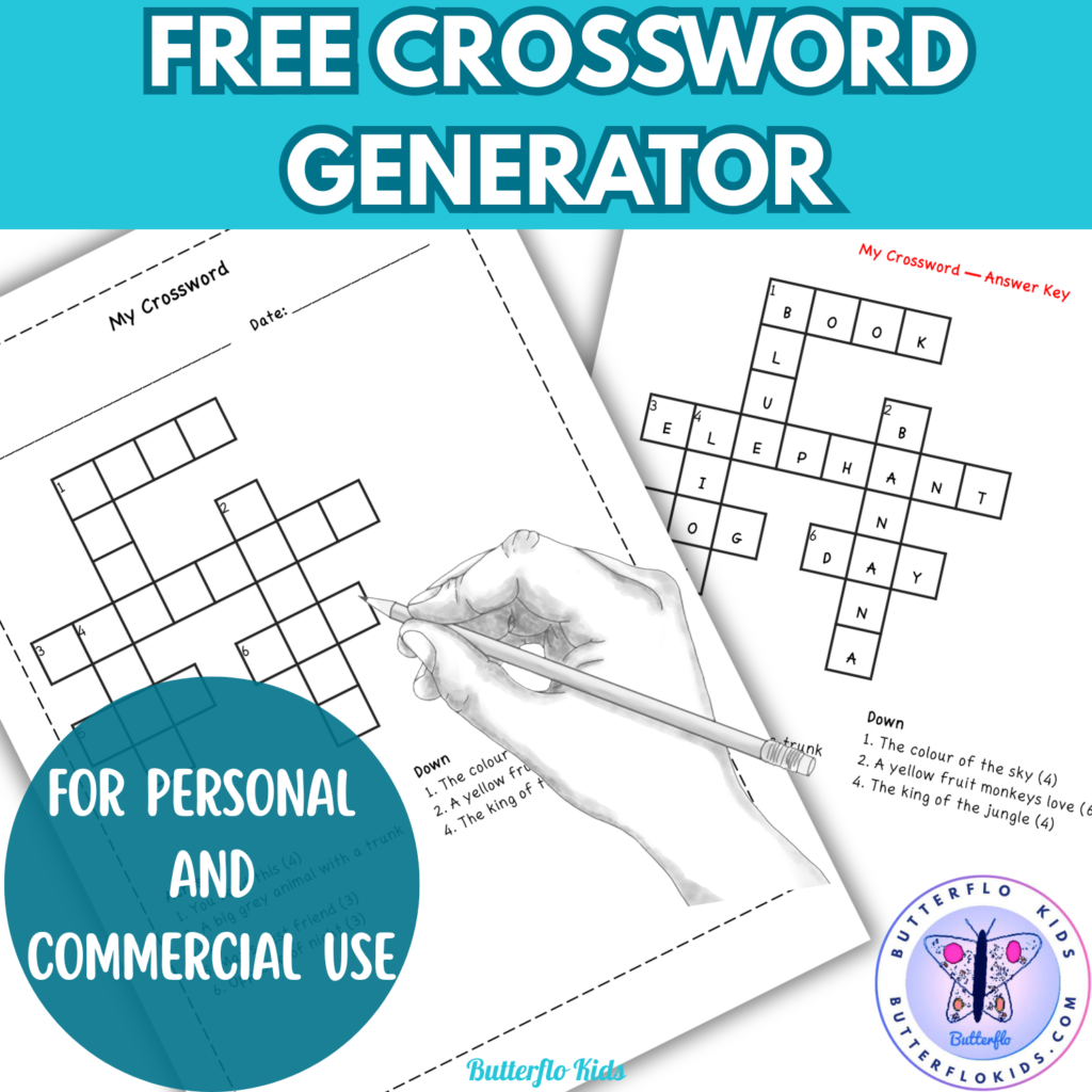 free crossword puzzle generator