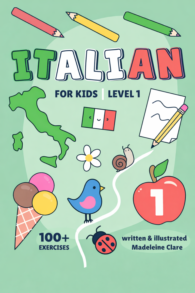 Basic Italian for kids Part 1 - Butterflo Kids