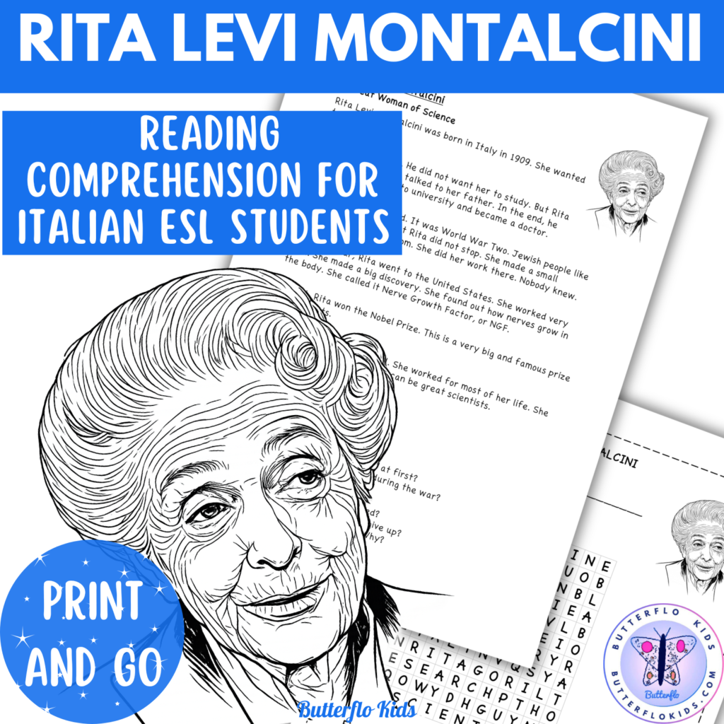 rita levi montalcini reading comprehension