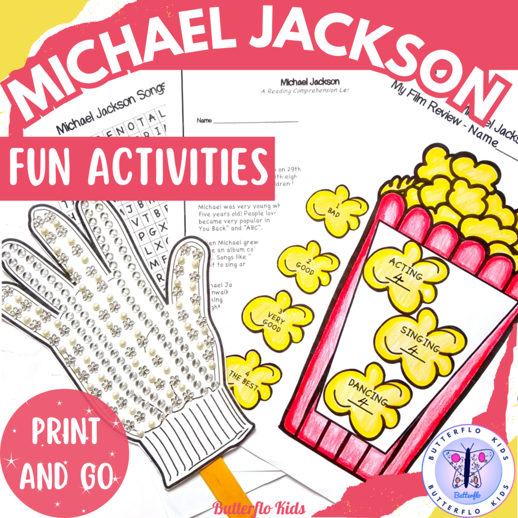 Michael Jackson reading comprehension